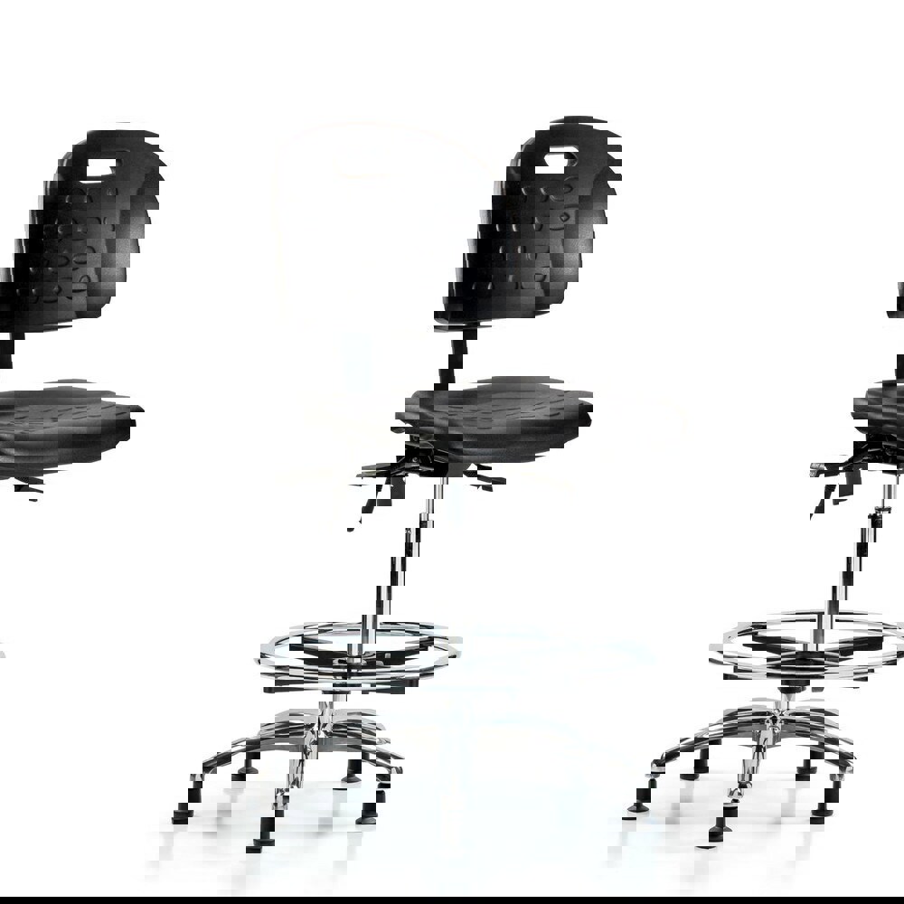 Task Chair: Polyurethane, Black